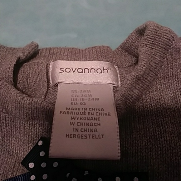 Gray sweater dress - Picture 2 of 3